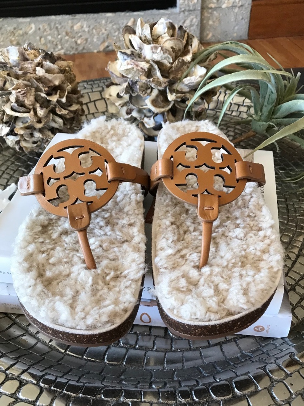 TORY BURCH MILLER CLOUD SHERLING THONG SANDALS